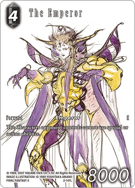 The Emperor (Full Art Reprint) (2) [OP14] - Final Fantasy TCG Single
