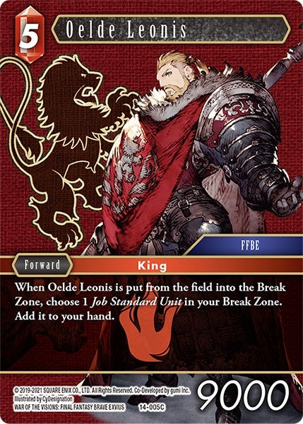 Oelde Leonis (14) [OP14] - Final Fantasy TCG Single