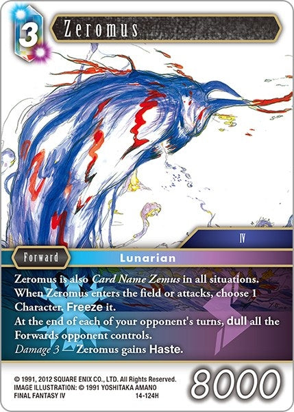 Zeromus (14) [OP14] - Final Fantasy TCG Single