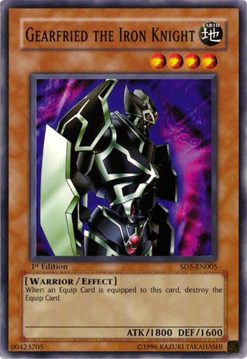 Gearfried the Iron Knight (5005) - YuGiOh Single