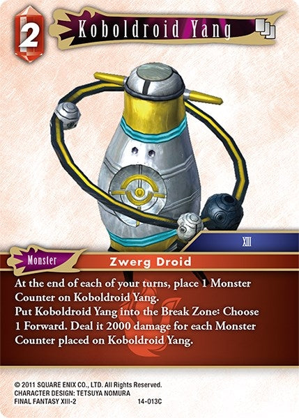 Koboldroid Yang (14) [OP14] - Final Fantasy TCG Single