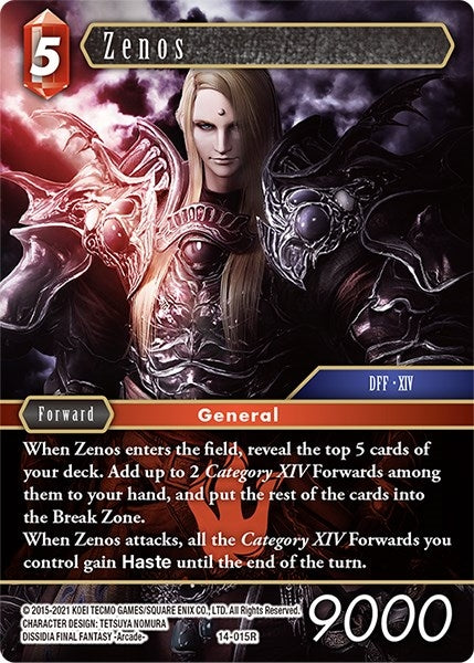 Zenos (14) [OP14] - Final Fantasy TCG Single