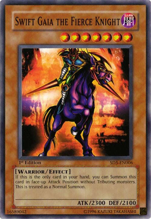Swift Gaia the Fierce Knight (5006) - YuGiOh Single