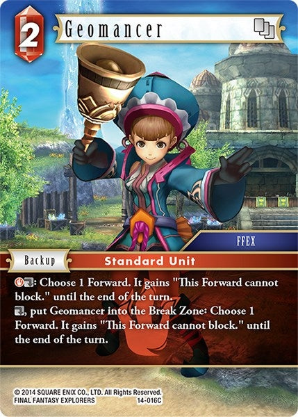 Geomancer (14) [OP14] - Final Fantasy TCG Single