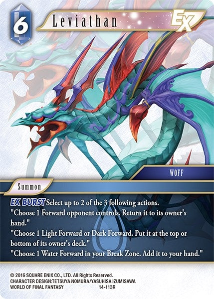 Leviathan EX (14) [OP14] - Final Fantasy TCG Single