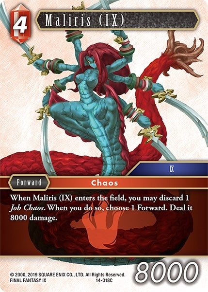 Maliris (IX) (14) [OP14] - Final Fantasy TCG Single