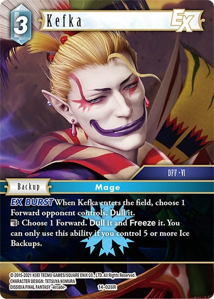 Kefka EX (14) [OP14] - Final Fantasy TCG Single