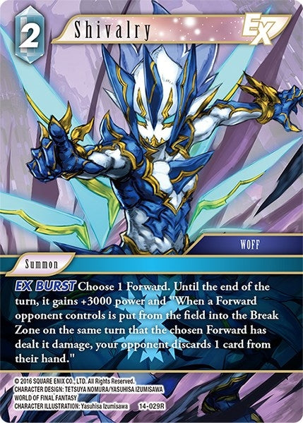Shivalry EX (14) [OP14] - Final Fantasy TCG Single