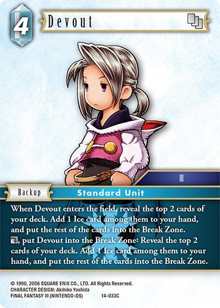 Devout (14) [OP14] - Final Fantasy TCG Single