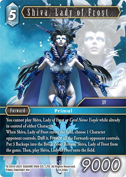 Shiva Lady of Frost (14) [OP14] - Final Fantasy TCG Single
