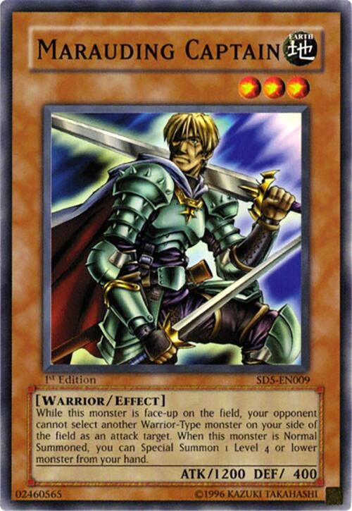 Marauding Captain (5009) - YuGiOh Single