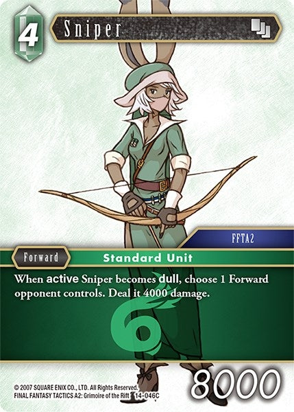 Sniper (14) [OP14] - Final Fantasy TCG Single