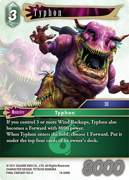 Typhon (14) [OP14] - Final Fantasy TCG Single