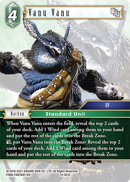 Vanu Vanu (14) [OP14] - Final Fantasy TCG Single