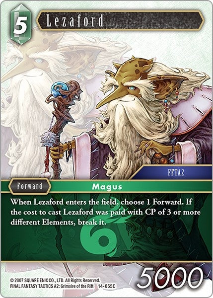 Lezaford (14) [OP14] - Final Fantasy TCG Single