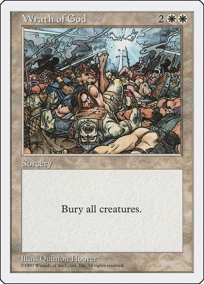 Wrath of God [5ED] - MTG Single