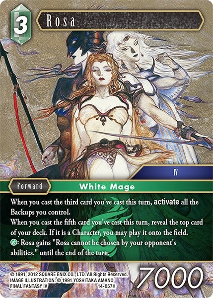 Rosa (14) [OP14] - Final Fantasy TCG Single