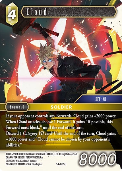 Cloud (14) [OP14] - Final Fantasy TCG Single