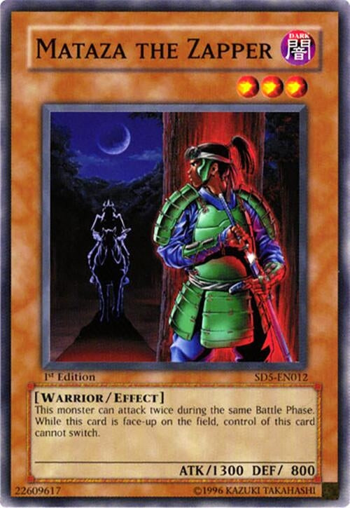 Mataza the Zapper (5012) - YuGiOh Single