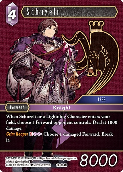 Schuzelt (14) [OP14] - Final Fantasy TCG Single