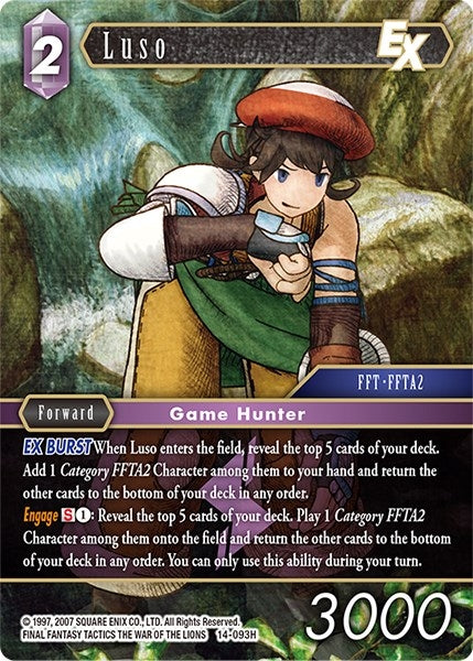 Luso EX (14) [OP14] - Final Fantasy TCG Single