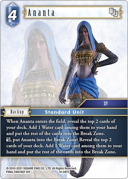 Ananta (14) [OP14] - Final Fantasy TCG Single