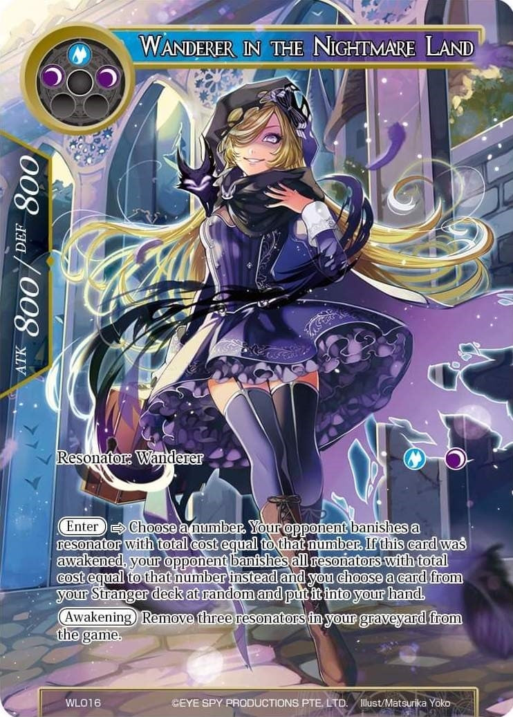 Wanderer in the Nightmare Land (16) [PRO] - Force of Will Single
