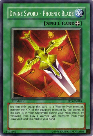Divine Sword - Phoenix Blade (5018) - YuGiOh Single