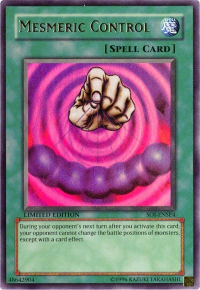 Mesmeric Control (EU) (4) - YuGiOh Single