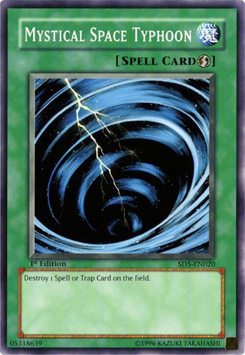 Mystical Space Typhoon (5020) - YuGiOh Single