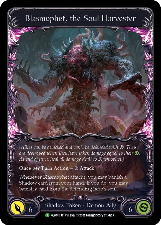 Blasmophet the Soul Harvester (FAB041) (41) [PR] - Flesh and Blood TCG Single