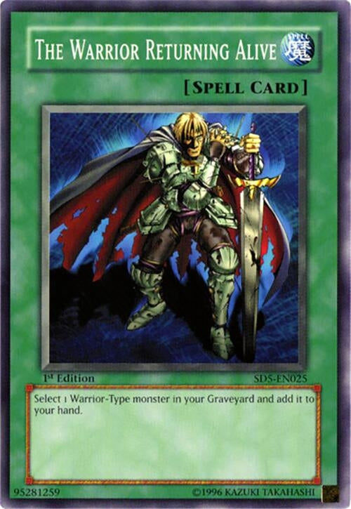 The Warrior Returning Alive (5025) - YuGiOh Single