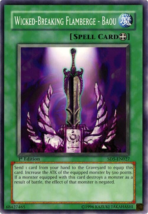 Wicked-Breaking Flamberge - Baou (5027) - YuGiOh Single