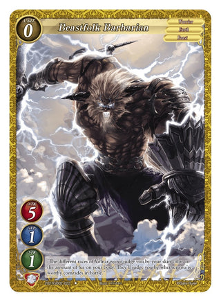 Beastfolk Barbarian (2021) [GB02] - Gate Ruler Single