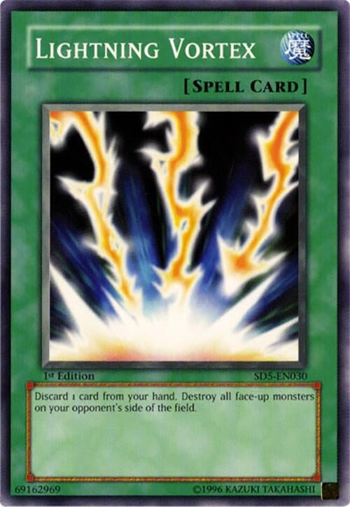 Lightning Vortex (5030) - YuGiOh Single