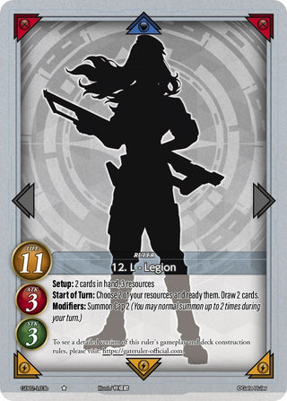 12. L - Legion (B) (3203) [GB02] - Gate Ruler Single