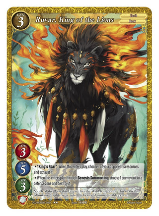 Ruvar King of the Lions (2021) [GB02] - Gate Ruler Single