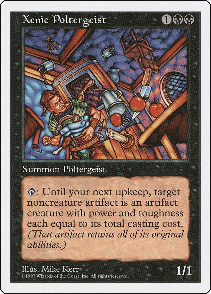Xenic Poltergeist [5ED] - MTG Single