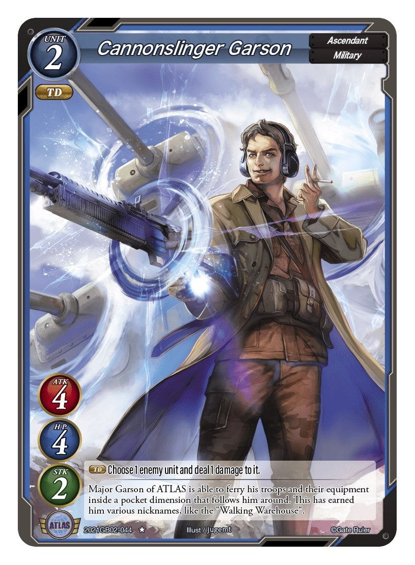 Cannonslinger Garson (2021) [GB02] - Gate Ruler Single