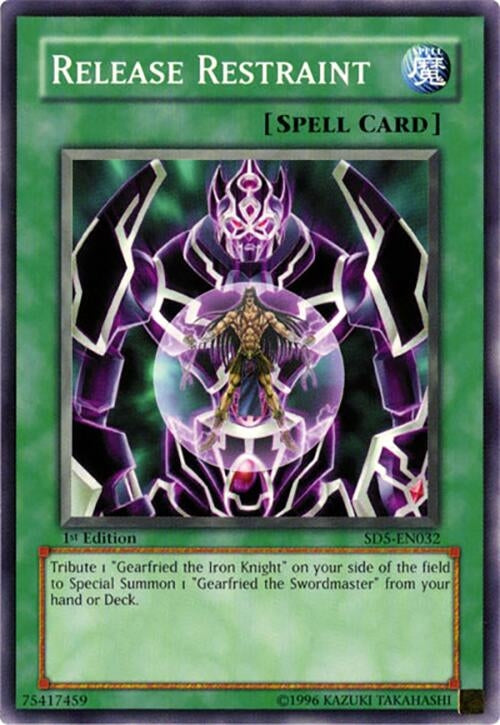 Release Restraint (5032) - YuGiOh Single