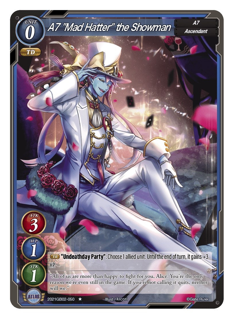 A7 ’Mad Hatter’ the Showman (2021) [GB02] - Gate Ruler Single