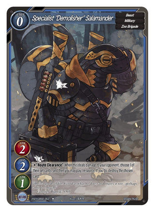 Specialist ’Demolisher’ Salamander (2021) [GB02] - Gate Ruler Single