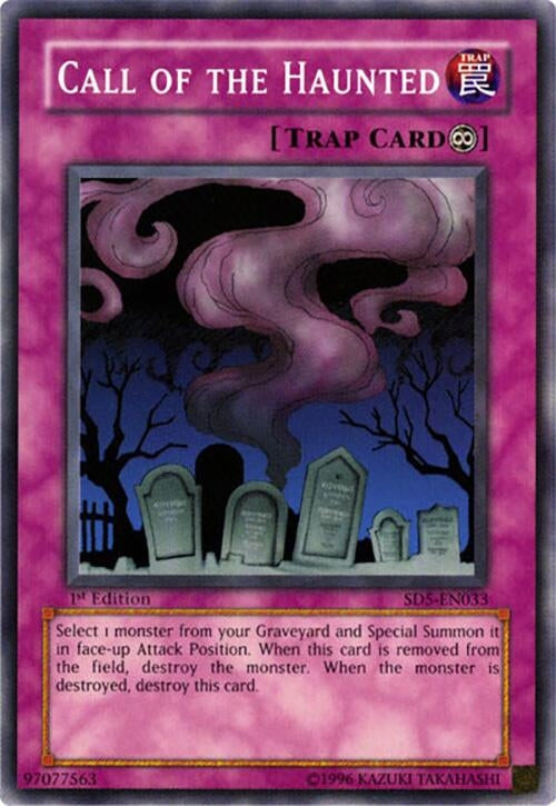 Call Of The Haunted (5033) - YuGiOh Single