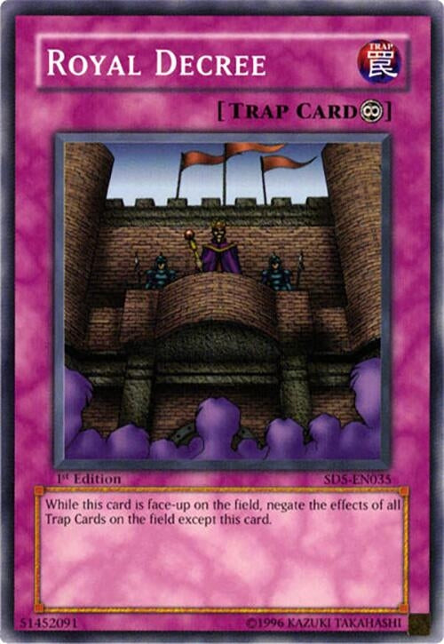 Royal Decree (5035) - YuGiOh Single
