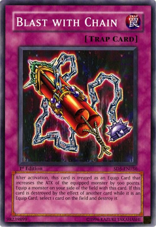 Blast with Chain (5036) - YuGiOh Single