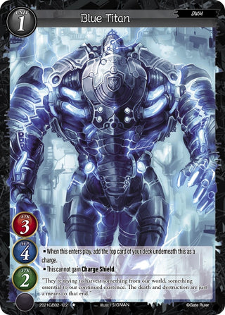 Blue Titan (2021) [GB02] - Gate Ruler Single