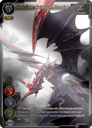 Helldiver Crimson Crusher (Uber Rare) (2021) [GB02] - Gate Ruler Single