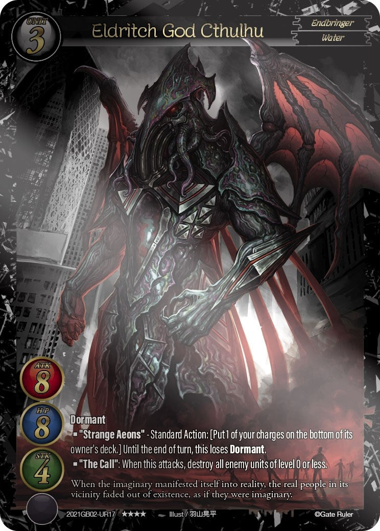 Eldritch God Cthulhu (Uber Rare) (2021) [GB02] - Gate Ruler Single