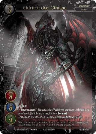 Eldritch God Cthulhu (Uber Rare) (2021) [GB02] - Gate Ruler Single