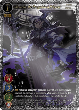 Chimerala the Dragonblood Princess (Uber Rare) (2021) [GB02] - Gate Ruler Single
